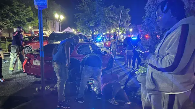 Birmingham following shots being fired